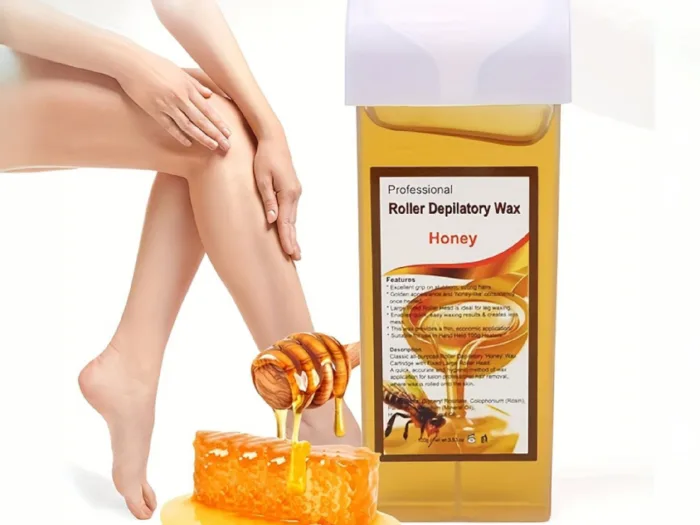 ⁦شمع رول إزالة الشعر الاحترافي بالعسل نعومة تدوم طويلاً⁩ - الصورة ⁦2⁩