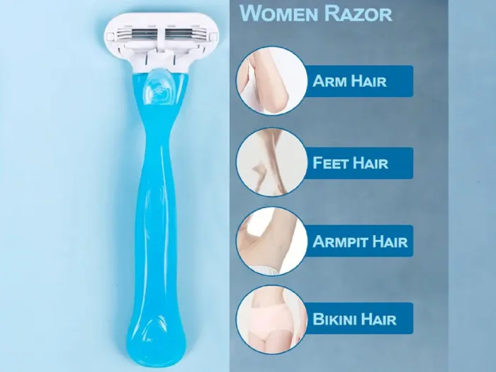 ⁦شفرة حلاقة الشعر النسائية ويتيل WETELL Comfortglide⁩ - الصورة ⁦3⁩