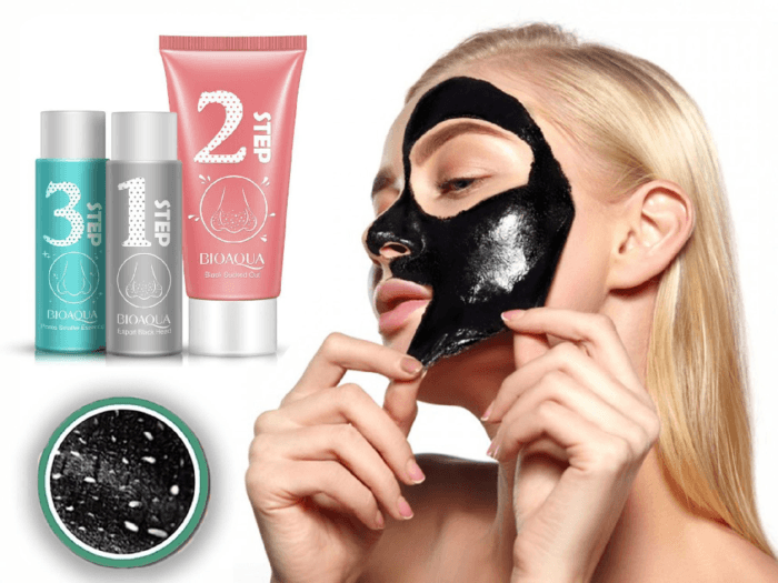 ⁦مجموعة بايو أكوا BIOAQUA لإزالة الرؤوس السوداء 3 خطوات⁩ - الصورة ⁦3⁩