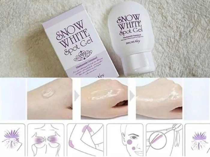 ⁦جل سنو وايت سبوت مع النياسيناميد لتفتيح البشرة والمناطق الحساسة وتوحيد لونها⁩ - الصورة ⁦2⁩