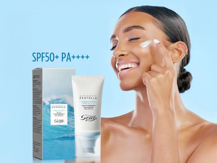 ⁦سيروم واقي شمس سينتيلا Centella بعامل حماية 50 SPF⁩ - الصورة ⁦3⁩