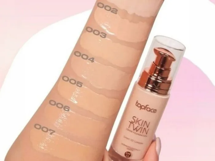 ⁦كريم أساس سكين توين من توب فيس Topface لتغطية مثالية وبشرة طبيعية⁩ - الصورة ⁦3⁩