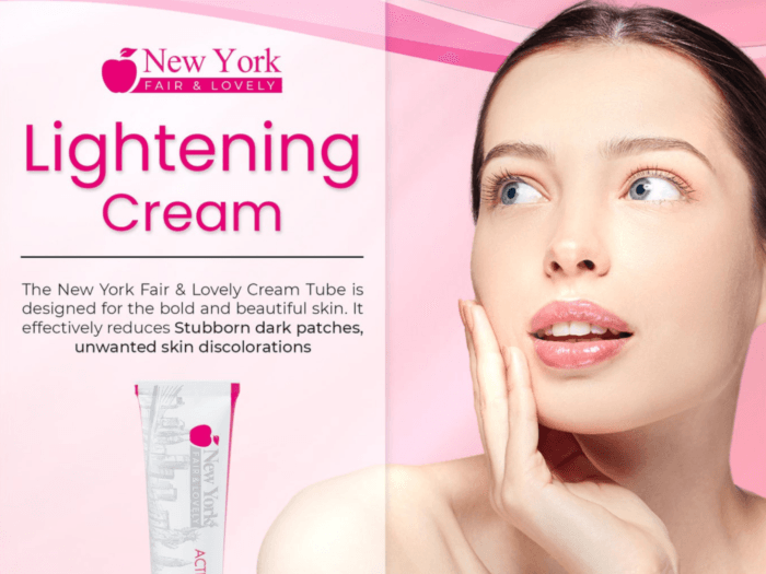 ⁦عصارة كريم نيويورك فير آند لوفلي لتفتيح ومعالجة البشرة⁩ - الصورة ⁦3⁩