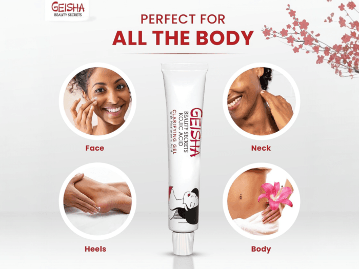 جل جيشيا لمعالجة تصبغات البشرة 3