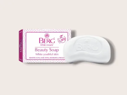 صابون بيرغ BERG للتجميل معجزة البياض لبشرة شابة ونضرة