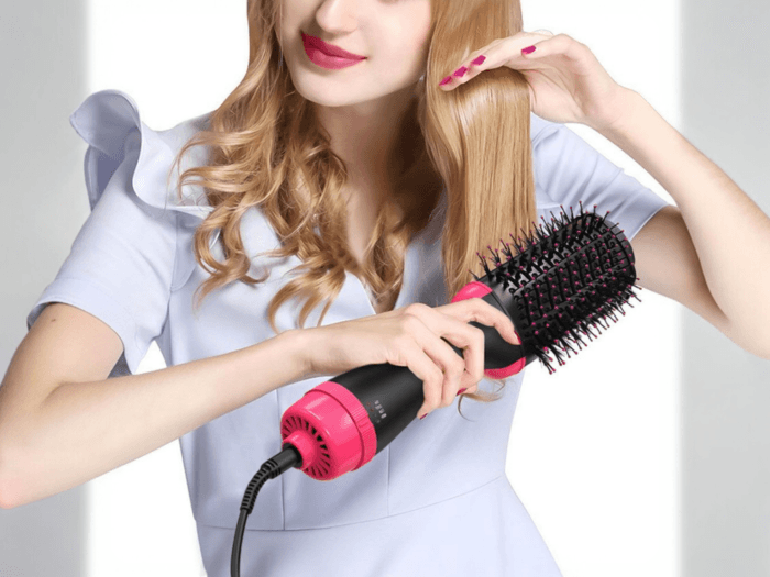 ⁦جهاز فرشاة إنزو Enzo الاحترافية لتجفيف وتصفيف الشعر في خطوة واحدة⁩ - الصورة ⁦4⁩