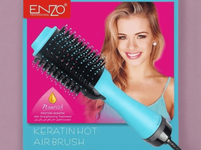 ⁦جهاز فرشاة إنزو Enzo الاحترافية لتجفيف وتصفيف الشعر في خطوة واحدة⁩ - الصورة ⁦5⁩