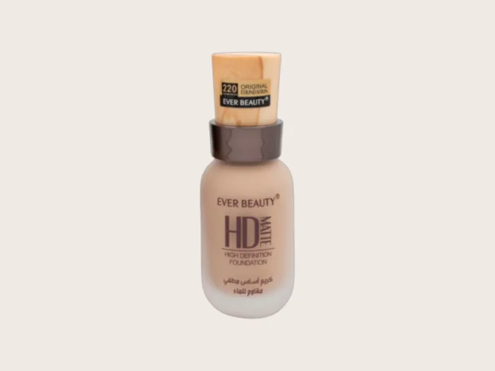 ⁦كريم أساس إيفر بيوتي Ever Beauty المطفي عالي الدقة بتغطية أحترافية تدوم طويلاََ⁩ - الصورة ⁦2⁩