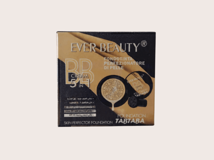⁦كريم أساس BB تابتابا 5×1 من إيفر بيوتي Ever Beauty لإشراقة طبيعية وتغطية مثالية⁩ - الصورة ⁦3⁩