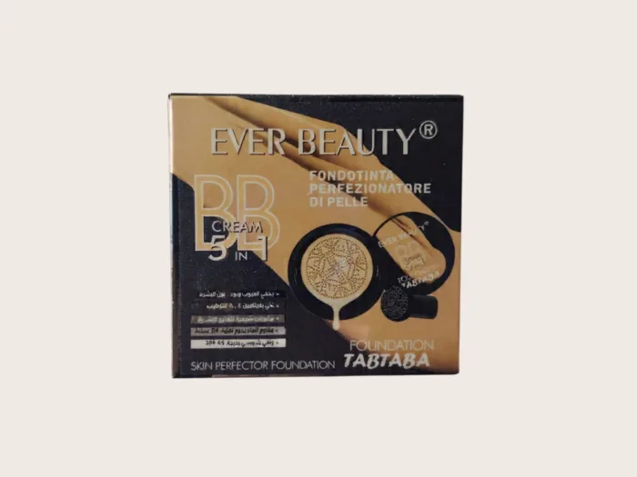 ⁦كريم أساس BB تابتابا 5×1 من إيفر بيوتي Ever Beauty لإشراقة طبيعية وتغطية مثالية⁩ - الصورة ⁦3⁩
