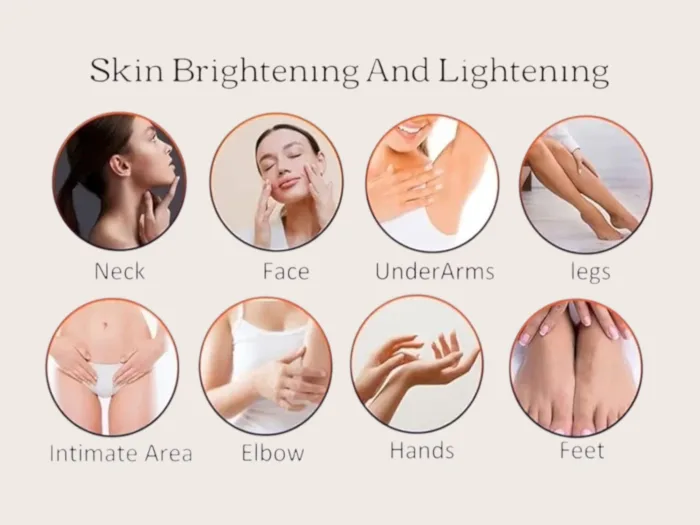 كريم ADS مبيض فوري للمناطق الحساسة والوجه والجسم والاقدام 2